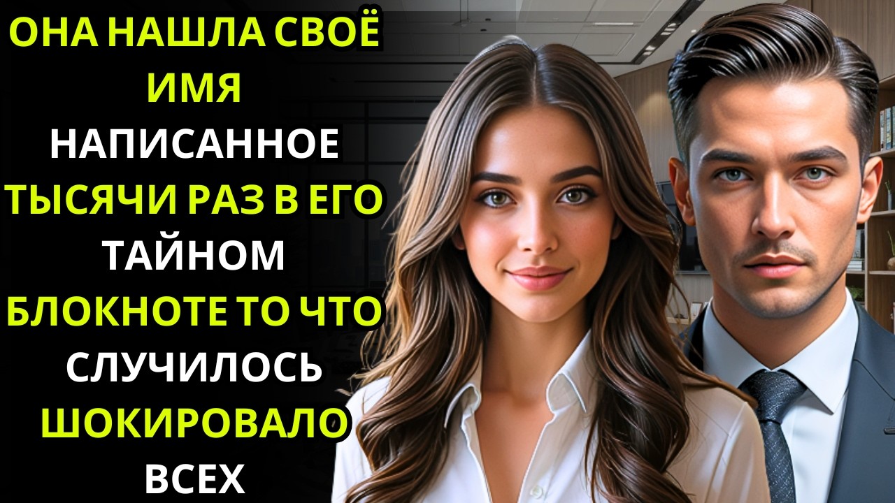 Генеральный директор миллиардер писал её имя каждое утро… она нашла блокнот и не смогла произнести н