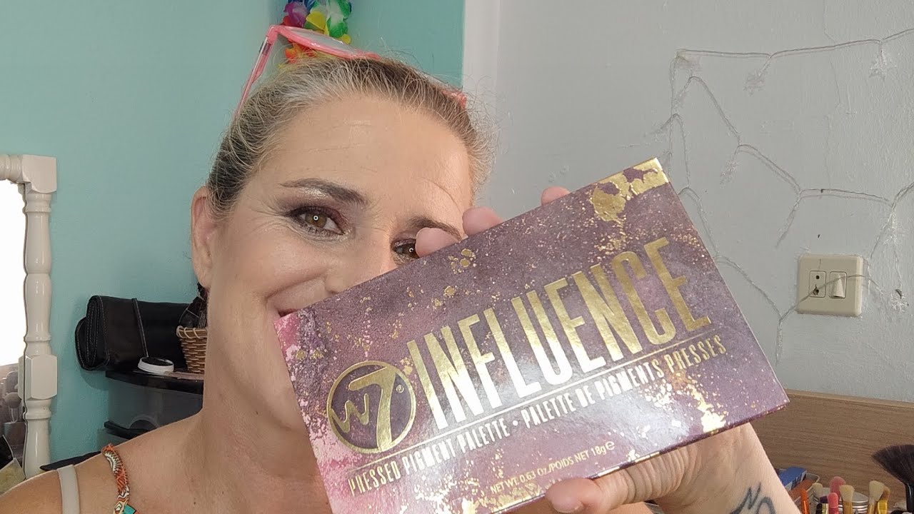 ✨Maquillaje para piel madura con la paleta INFLUENCE de w7✨