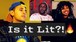 Kendrick Lamar, Sza - All The Stars Audio - Reaction Reactonoid
