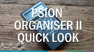 Psion Organiser II (2) - Quick Look