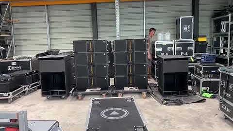 TPA TP 950 Dual 10” line array system