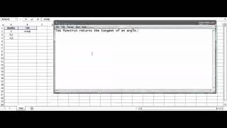 Celebrity Excel TAN Function - How to use TAN Function Wealth