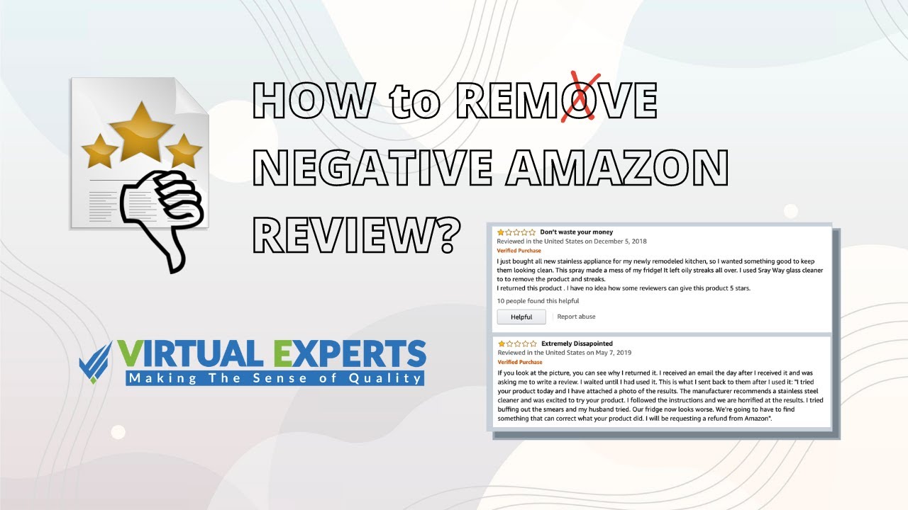 How to Remove Bad or Negative Reviews on Amazon | Remove Amazon Review