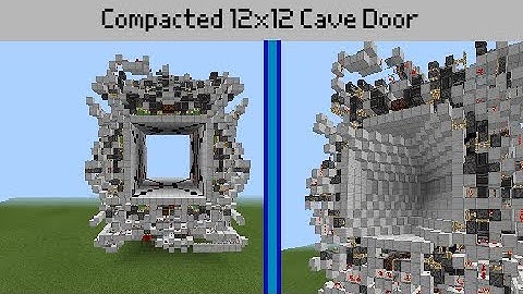 MCBE Compacted 12x12 Double Cave Door