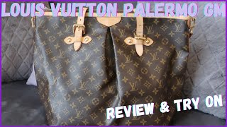 Louis Vuitton Palermo GM and PM! Sisters