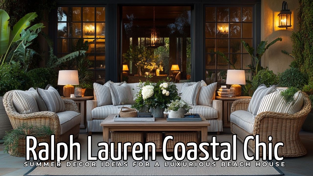 Ralph Lauren Coastal Chic: Summer Decor Ideas for a Luxurious Beach ...