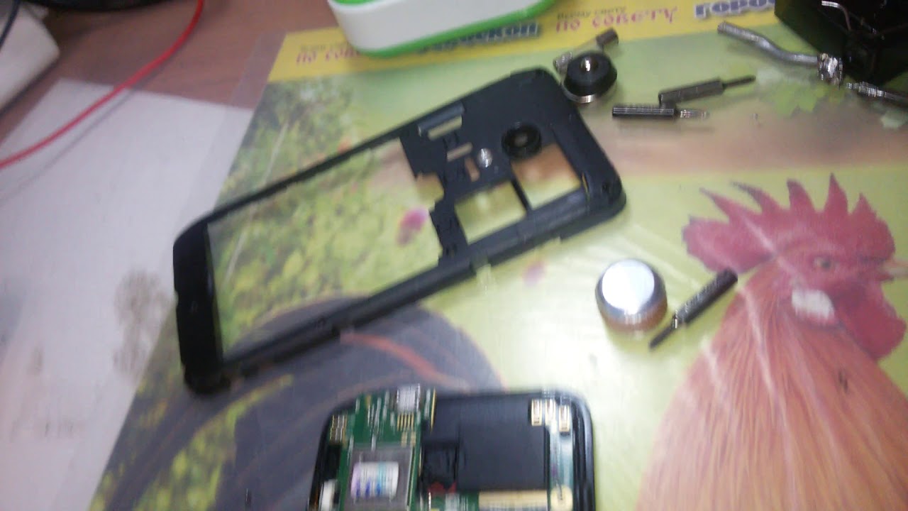 ремонт телефона флай при перенапряжении. - YouTube