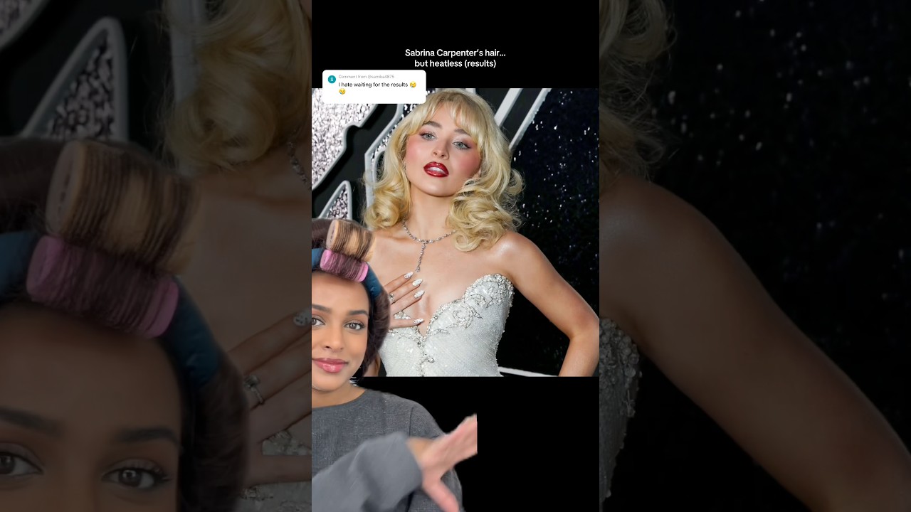 Прическа Сабрины Карпентер для VMA… результат!