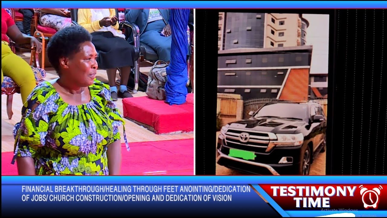 “As you share this testimony to 5 people, I decree your car testimony ...