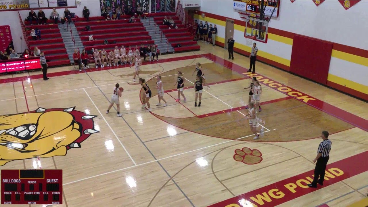 Hancock High School vs chassell Womens Varsity Basketball Win Big Sports