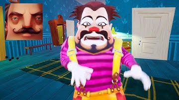 Hello Neighbor - My New Neighbor Dark Riddle Mime Act 2 Gameplay Walkthrough