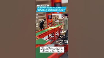 With a DWS device with 99.99%accuracy,you no longer have to worry about sorting errors or slow speed