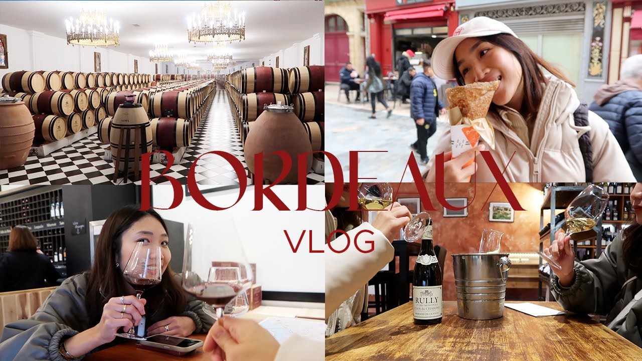 Bordeaux Vlog 🇫🇷 พาเที่ยวเมืองแห่งไวน์ในฝรั่งเศส good food good wine