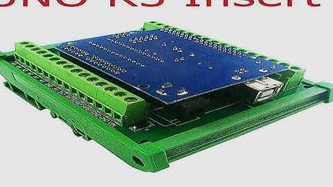 DIN Rail Mount Screw Terminal Adapter Module For Arduino UNO R3 ABD1A01