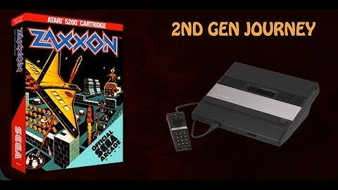 Zaxxon (Atari 5200) winning run - 2nd Gen Journey #44