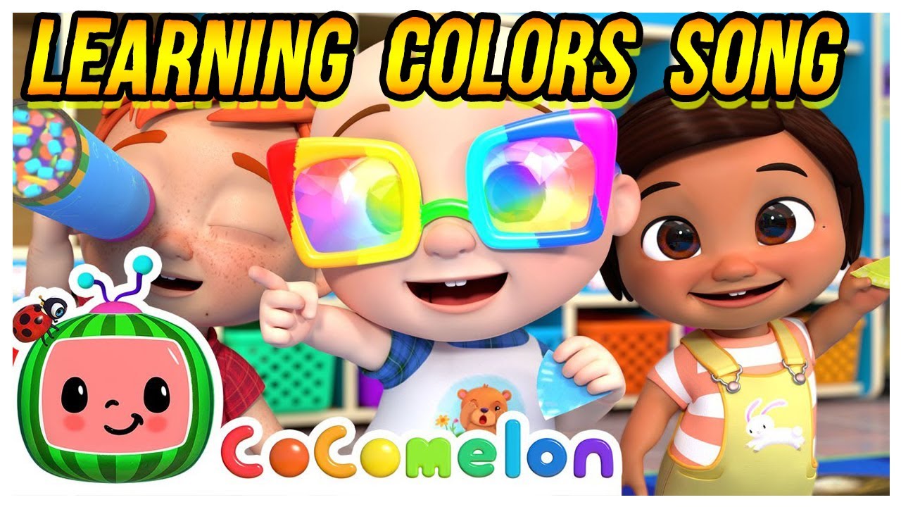 Learning Colors Song | CoComelon Nursery Rhymes & Kids Songs | Nursery ...