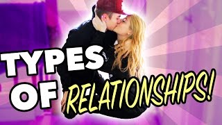 TYPES OF RELATIONSHIPS! | Saffron Barker ft Jake Mitchell