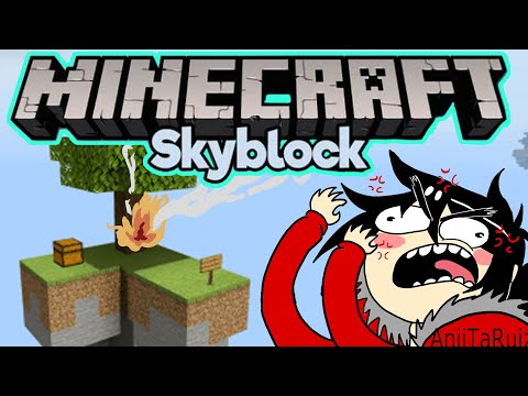 MINECRAFT skyblock - Parte 1 (todo me sale mal)