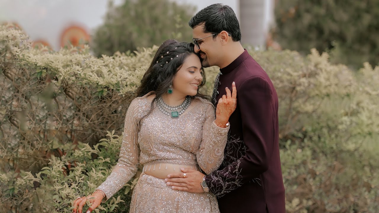 02  JAY & URVI ENGAGEMENT HIGHLIGHT 2025  BY  R B  STUDIO MORBI 9033336444
