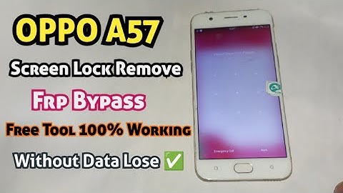 Oppo A57 Screen Lock Remove Without Data Lose| Qualcomme Cpu  | Cph1701 Pin Patren Remove