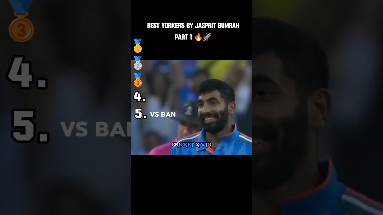 Best Yorkers By Jasprit Bumrah Part 1 🔥🚀 #shorts