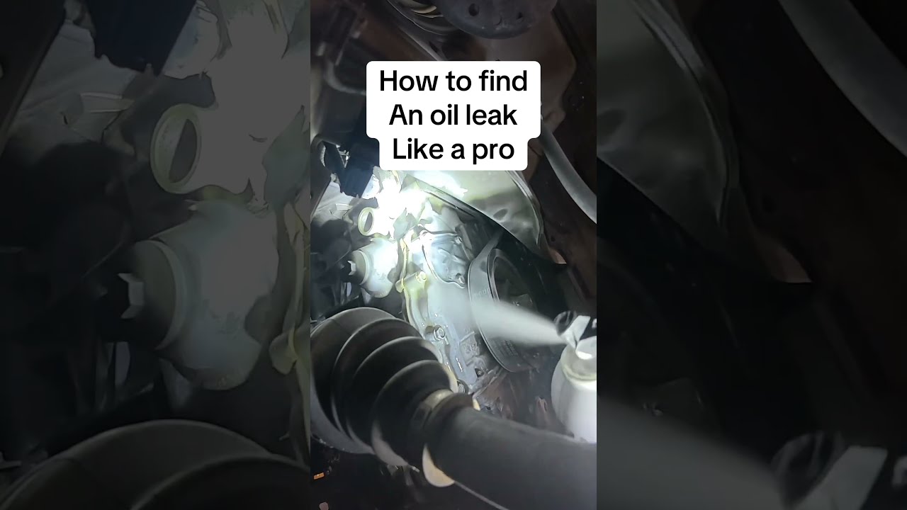 Find An Engine Oil Leak Like A Pro Mechanic Carrepair Diy 