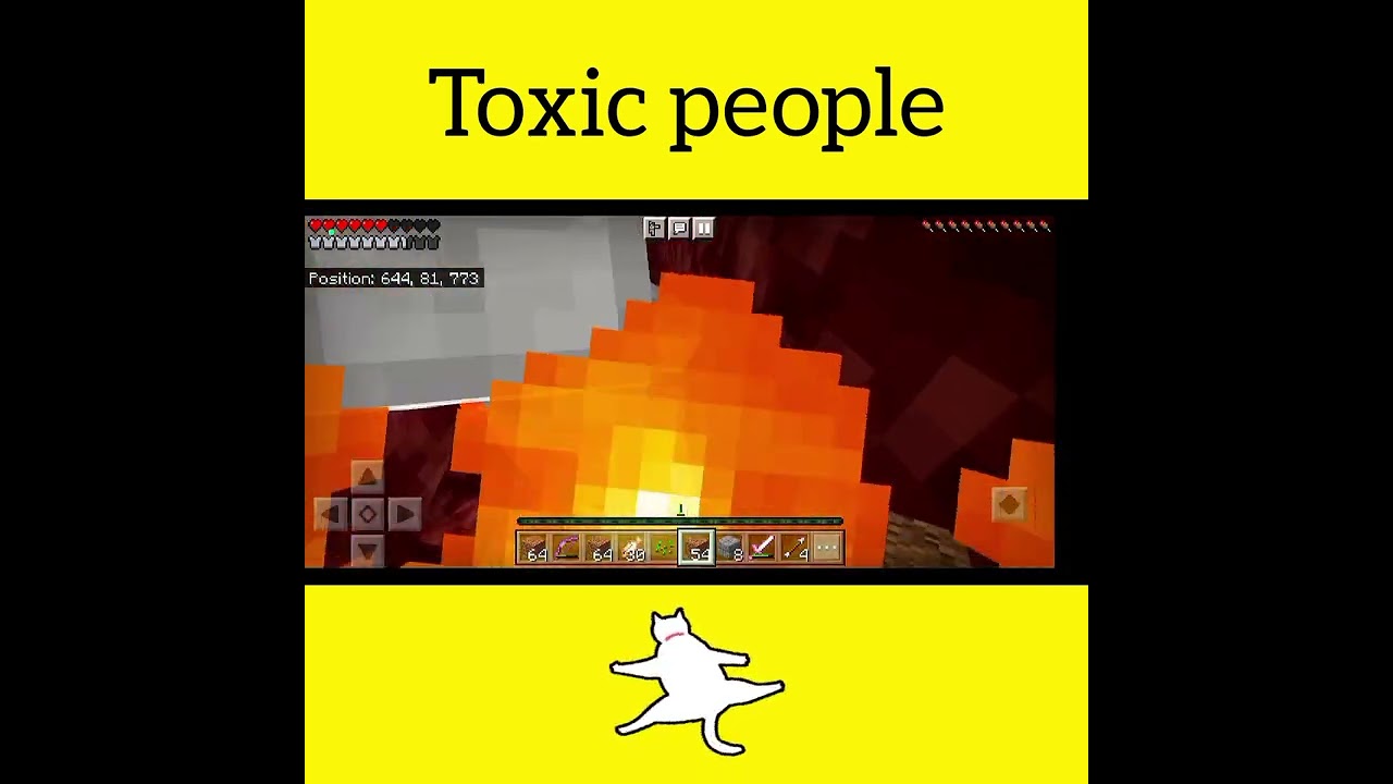 Minecraft shorts|nether world in Minecraft 