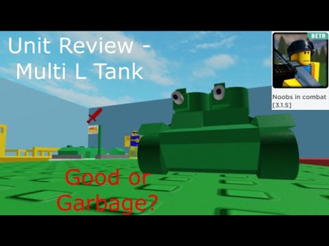 Unit Review - Light Tank (Noobs in Combat) Roblox 