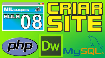 Criar Site - 08 - Apagar Usuário - PHP | DREAMWEAVER | MySQL