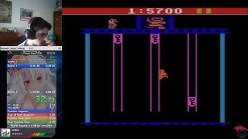 Donkey Kong Jr. (Atari) – 1 Loop 【0:59】