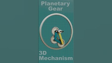 The Beauty of Planetary Gears! #shorts #shortvideo #engineering #science #sciencefacts