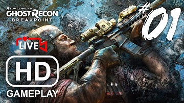 🔴 GHOST RECON BREAKPOINT PART 1 - THE BEGINNING (LIVE PLAYTHROUGH) PC