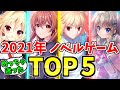 2021年のノベルゲーム TOP5【大激戦】