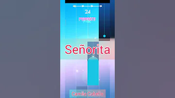 Señorita Camila Cabello Piano Game Magic Tiles 3 Shorts Music Gaming 