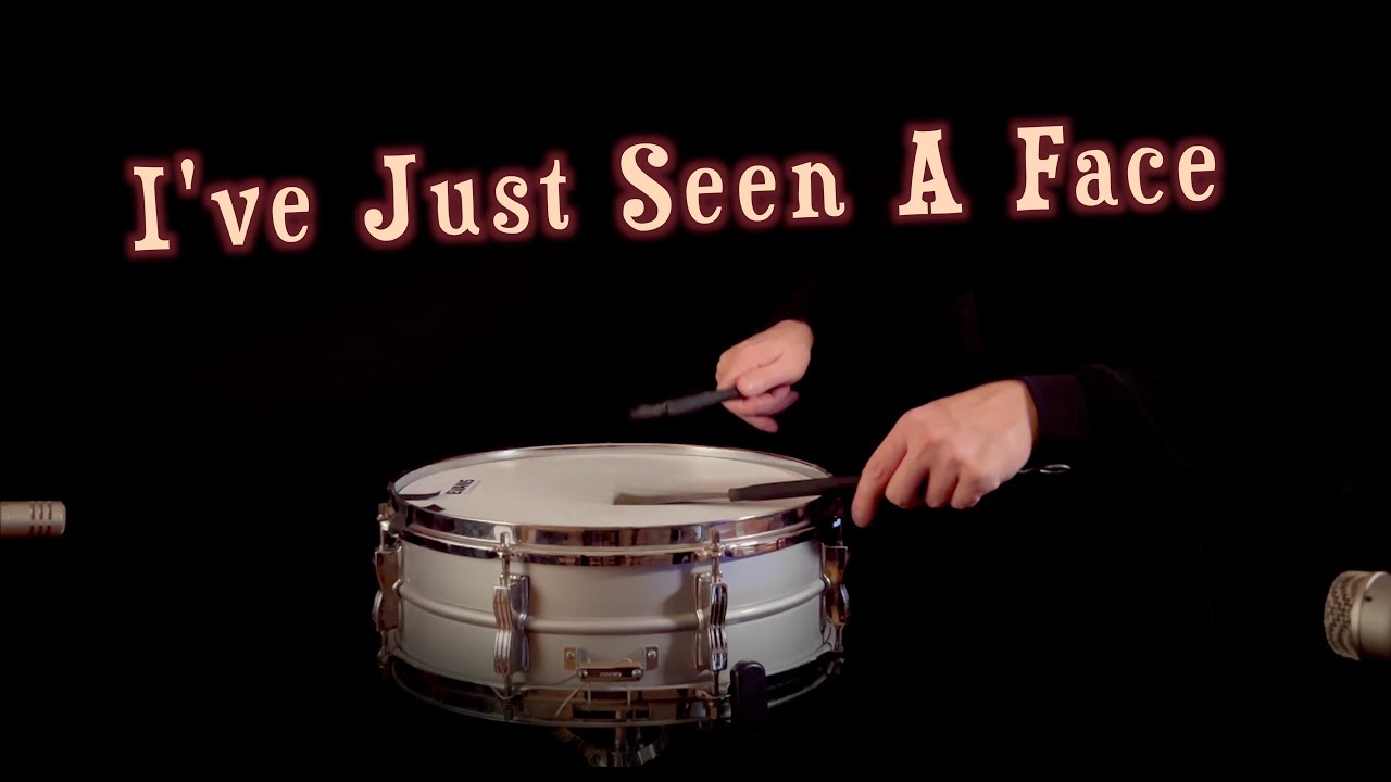 I've Just Seen A Face | Snare with Brushes | Isolated