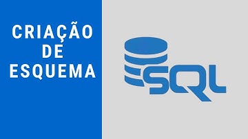 Comandos DDL da SQL para a criação de esquemas de banco de dados