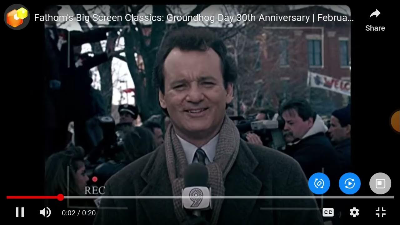 Groundhog Day 30th Anniversary Fathom Events - YouTube
