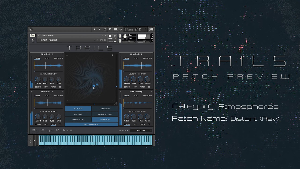 Trails // Patch // Atmos // Distant Rev - YouTube
