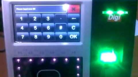 DIGI-iFace-Face Recognition Time Attendance and Access Control,UAE