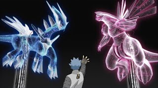 ¡Dialga y Palkia! | Pokémon: DP Combates Galácticos | Clip oficial