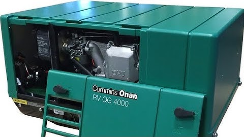 Onan rv generator - How to winter exercise it and maintain