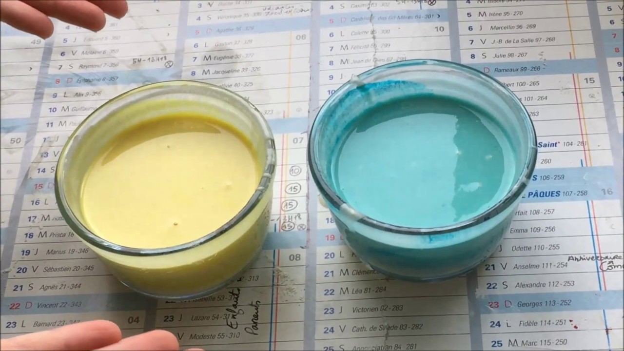 Comment faire de la peinture maison - YouTube