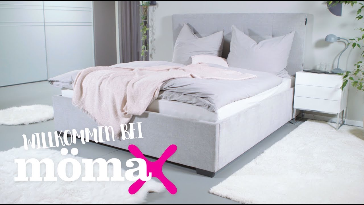 Neu Bei Momax Unser Polsterbett Adante Mit Usb Anschluss Und Motor Youtube