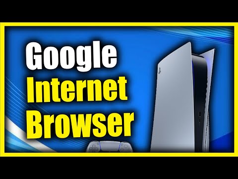 How to use Google on Internet Browser with PS5 Pro (New Method)