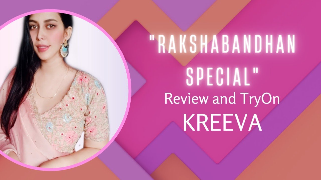 The Best RAKHI OUTFIT under budget |kreeva saree| partywear saree 