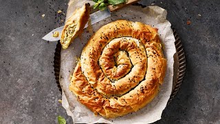 Snail Börek With Spinal Filling