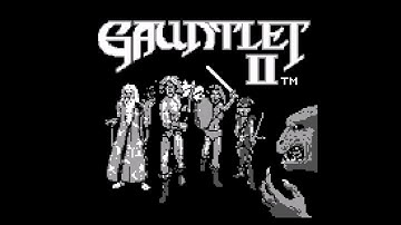 Gauntlet II (Game Boy 60Hz) - Intro / Attract Mode