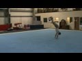 Ant, backflips at Spectrum Gymnastics in Bury