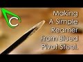 Spare Parts #3 - Making A Simple Reamer From Blued Pivot Steel