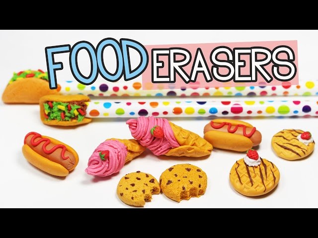 Make your own erasers